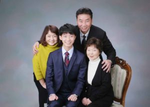 K様の家族写真