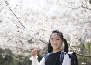 入学写真 桜ロケ M様