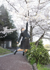 入学写真 桜ロケ Y様