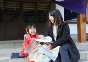 K様の七五三&お宮参り 大麻比古神社ロケ撮影1