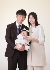 F様のお宮参り写真1