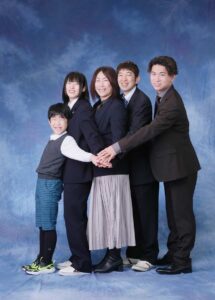K様の家族写真
